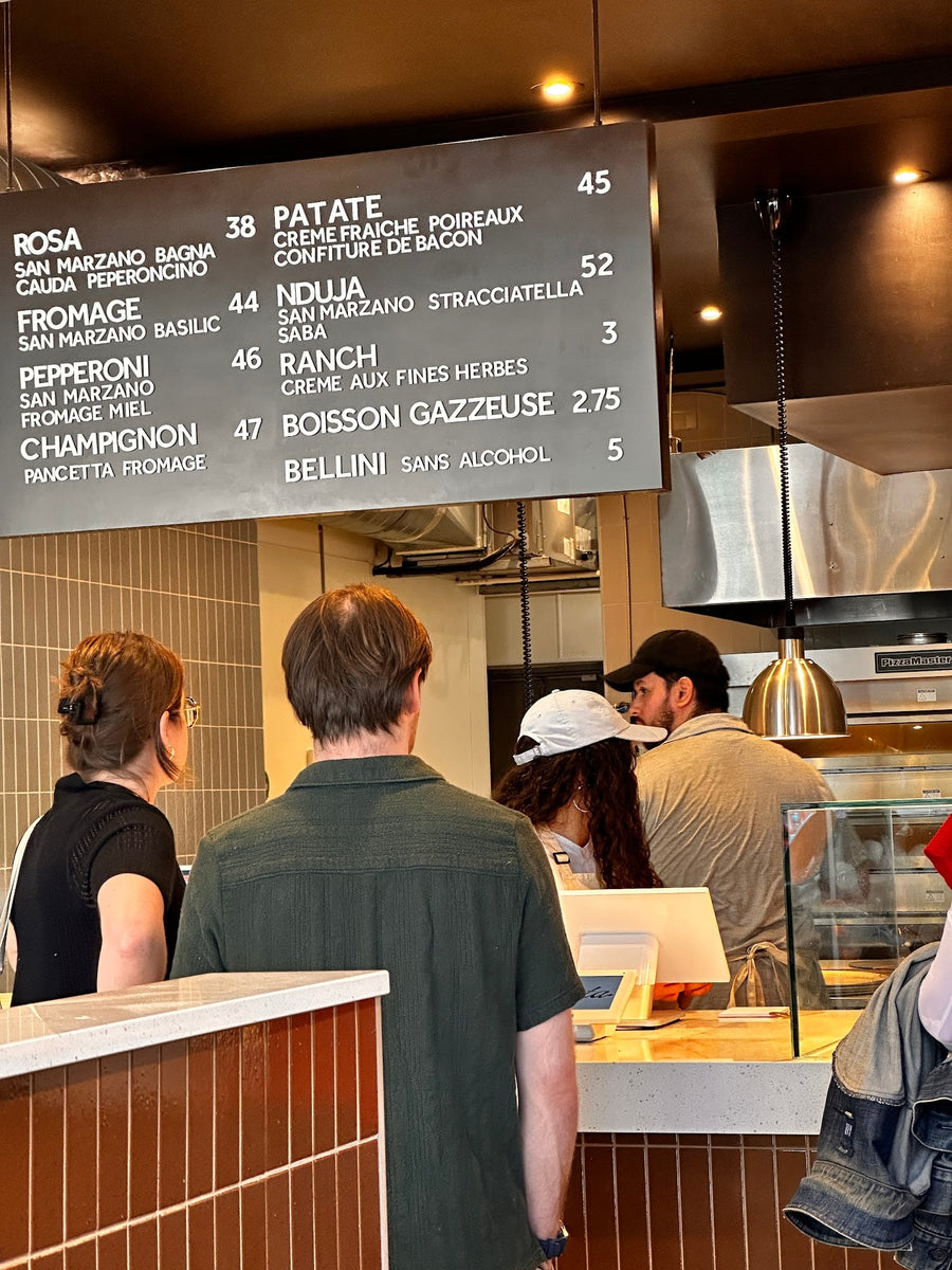 Crosta: An authentic sourdough pizzeria in Montreal.